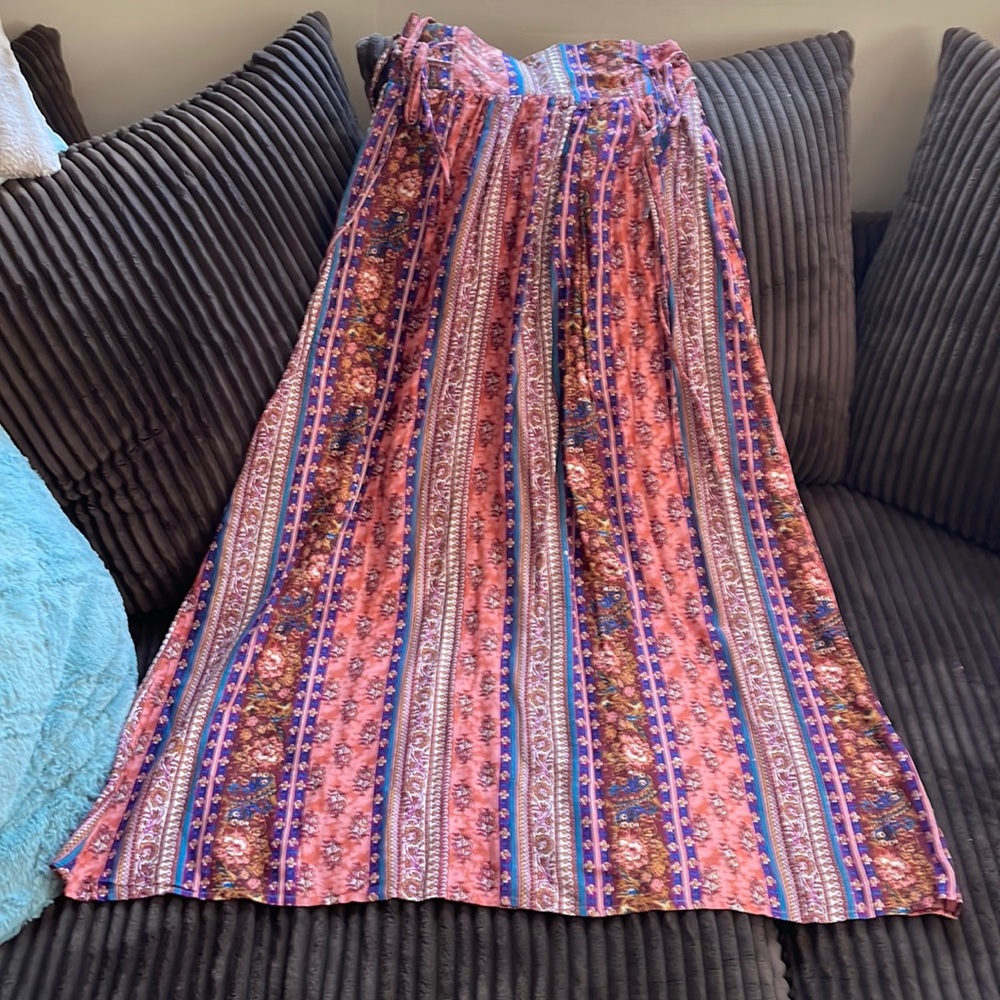 NWT Earthbound Trading Co. Boho Maxi Skirt size Medium